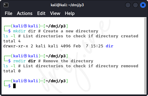 Working with Directories