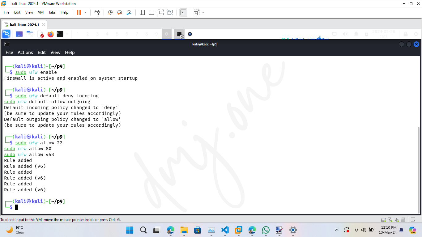 Managing Specific Ports