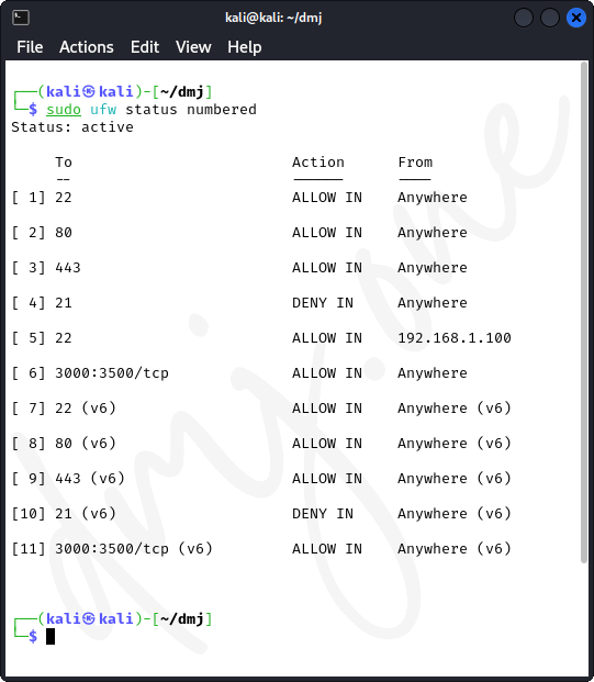 Monitoring and Adjusting Firewall Rules